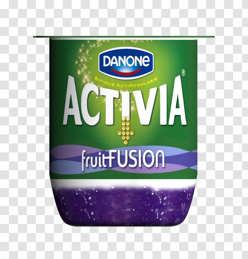 Activia Yoghurt Danone Milk Flavor - Fruit Yogurt Transparent PNG