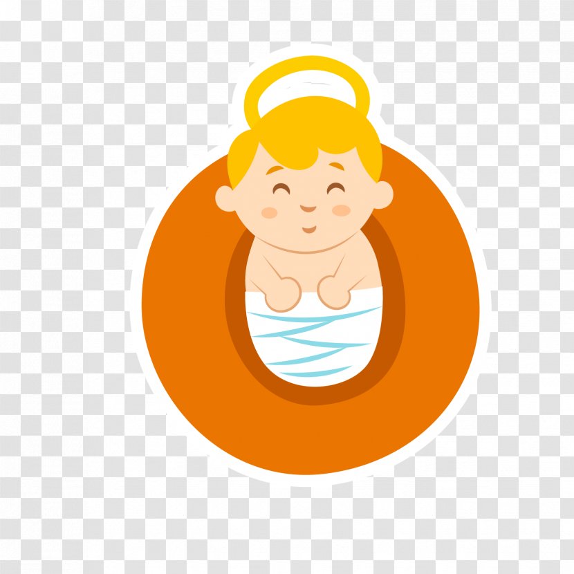 Child Infant - Headgear - Jesus Christmas Cartoon Characters Vector Transparent PNG
