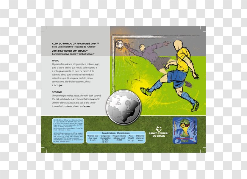 Currency Coin 2014 FIFA World Cup Brazilian Real Transparent PNG