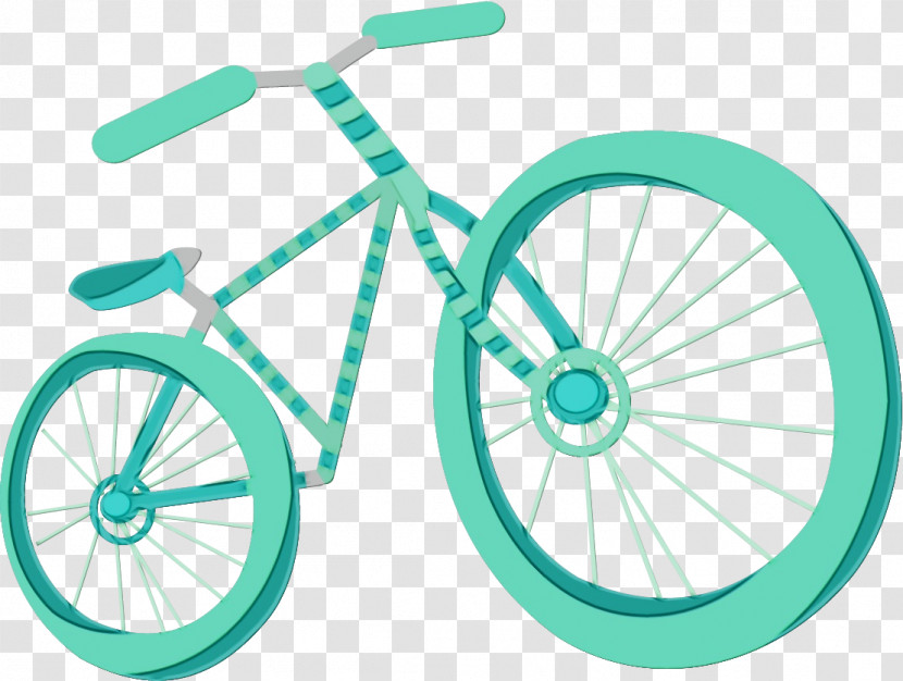 Bicycle Wheel Bicycle Part Bicycle Tire Spoke Vehicle Transparent PNG