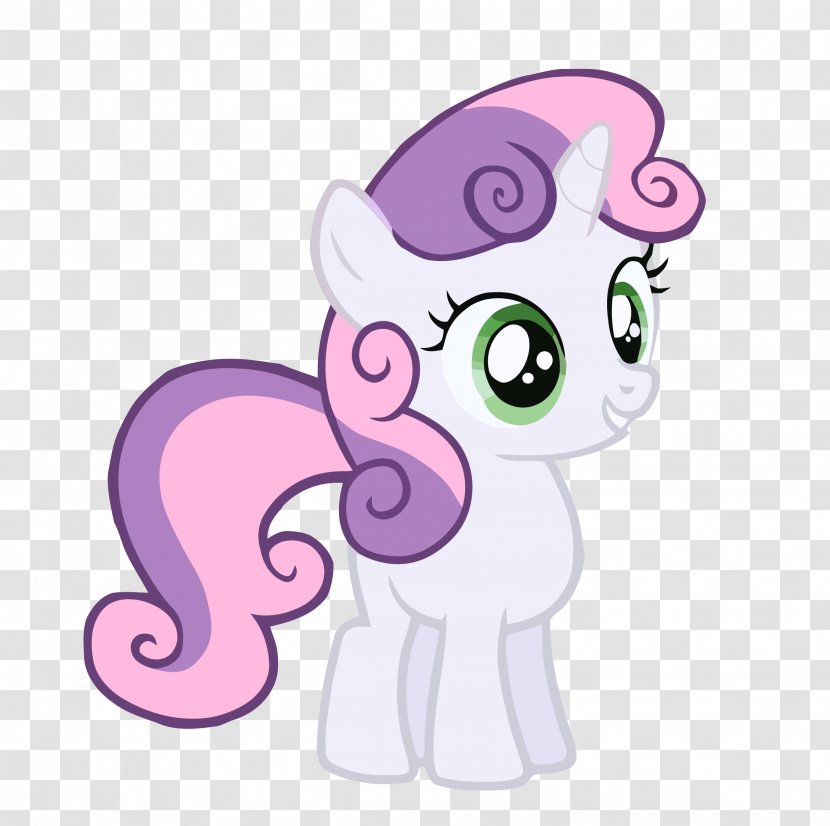 Sweetie Belle Rarity Pony Twilight Sparkle Scootaloo - Silhouette - Flower Transparent PNG