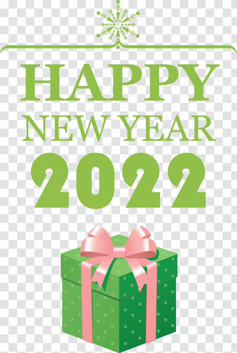 Happy New Year 2022 Wishes With Gift Boxes Transparent PNG