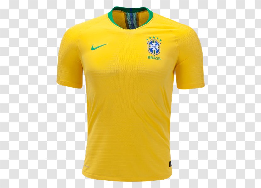Brazil National Football Team 2018 World Cup Nike Jersey - Store Transparent PNG
