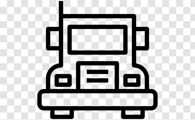 Car Transport Drawing - Black And White Transparent PNG