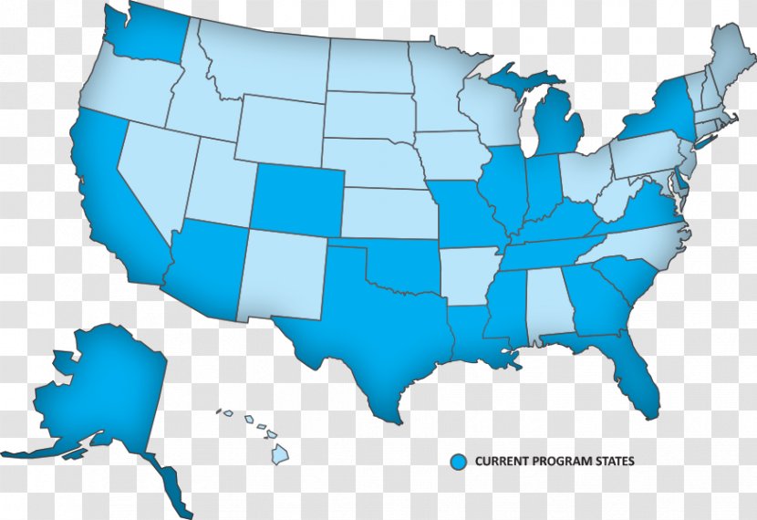California Southern United States North Carolina South Dakota - Area - Map Transparent PNG