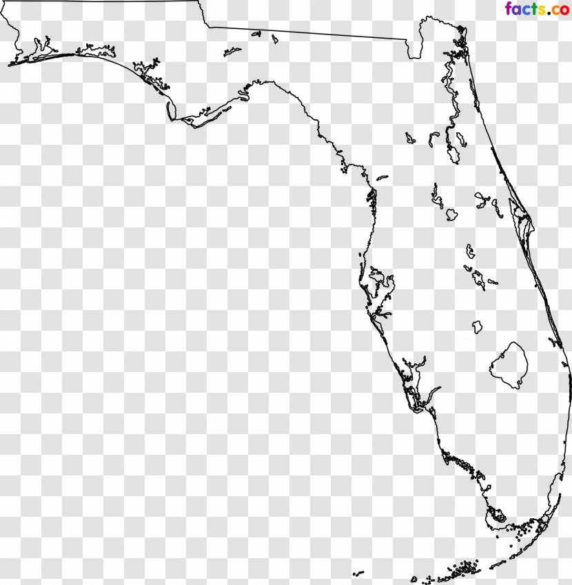 Wakulla County Alachua County, Florida Blank Map Vector - Area - Lighthouse Transparent PNG