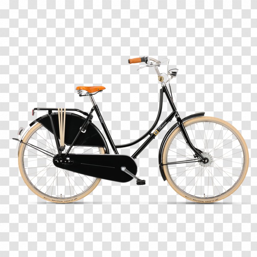 City Bicycle Batavus Roadster Old Dutch Transparent PNG