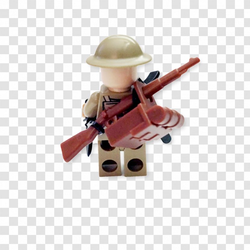 World War II Soldier Eighth Army Lego Minifigure - Figurine Transparent PNG