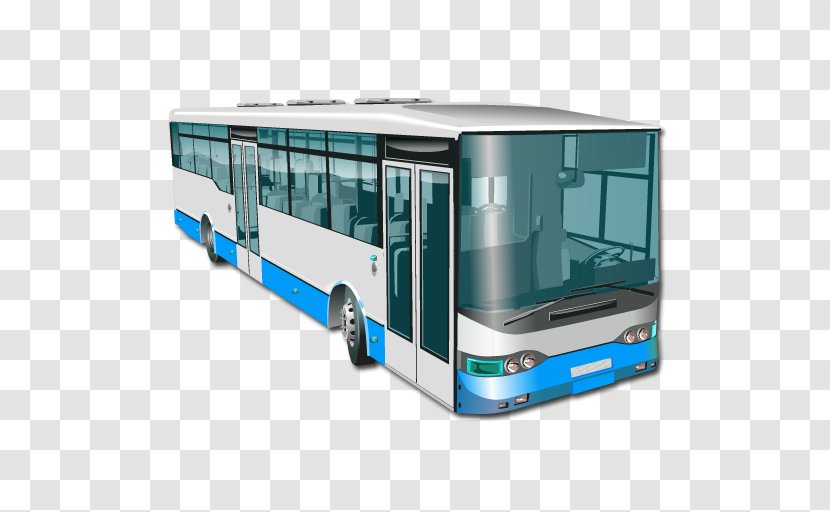 Bus Royalty-free Coach Illustration - Photography - Blue Glass Transparent PNG
