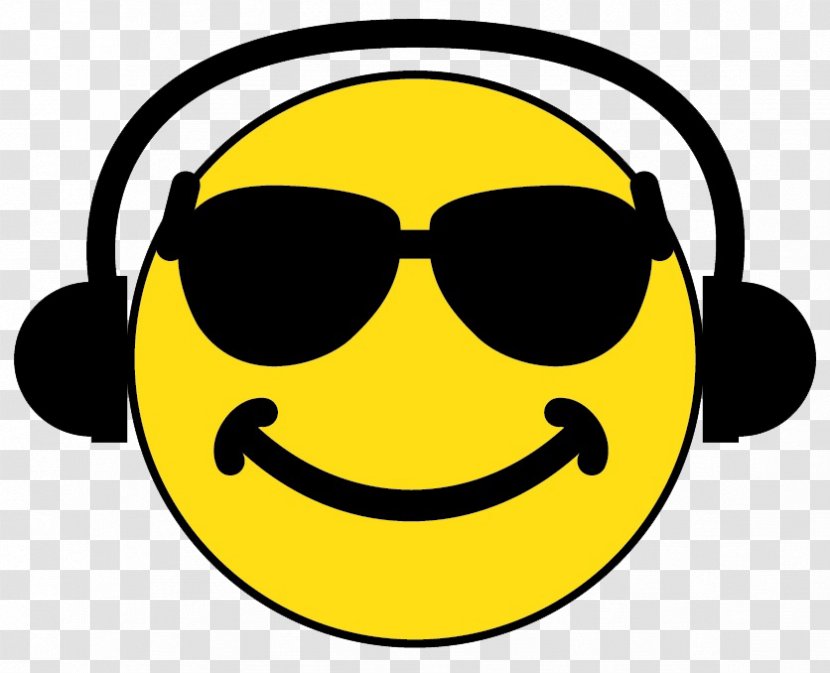 Smiley Headphones Emoticon Clip Art Transparent PNG