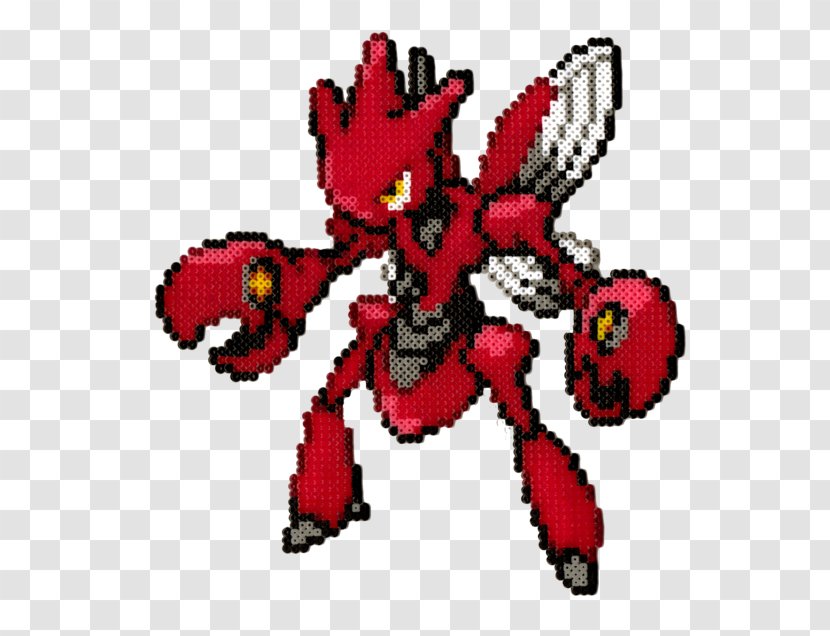 Scizor Pokémon X And Y Sprite - Plant - Beads Transparent PNG