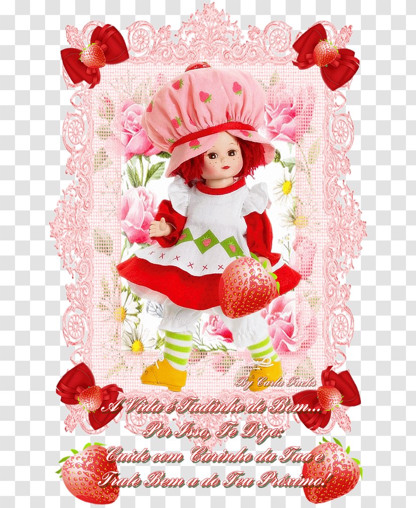 Strawberry Shortcake Christmas Ornament Greeting & Note Cards Alexander Doll Company - Strawberries Transparent PNG