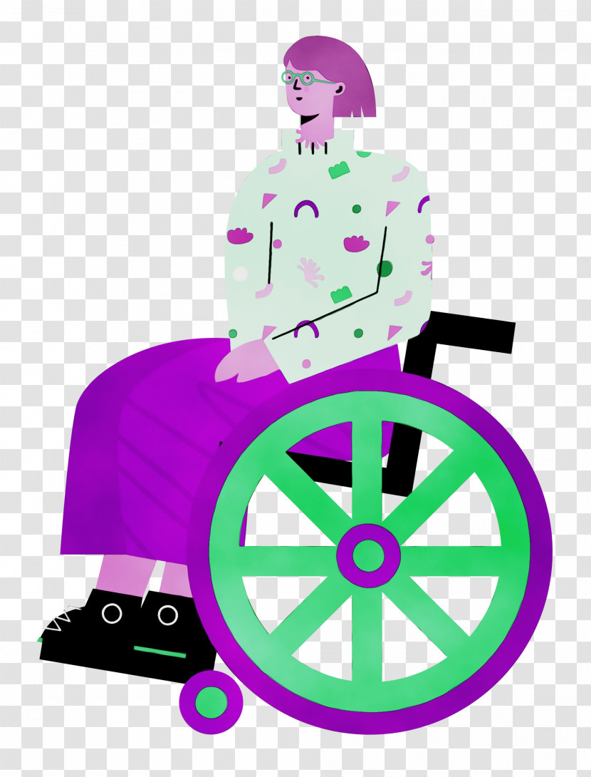 Logo Visual Arts Cartoon Drawing Wheelchair Transparent PNG