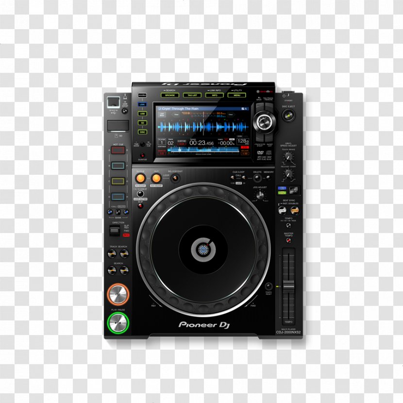 CDJ-2000 CDJ-900 Pioneer DJ Disc Jockey - Djm - Playback Transparent PNG