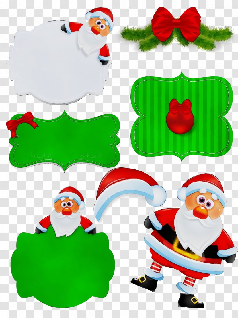 Christmas Tree Watercolor - Paint - Party Cartoon Transparent PNG
