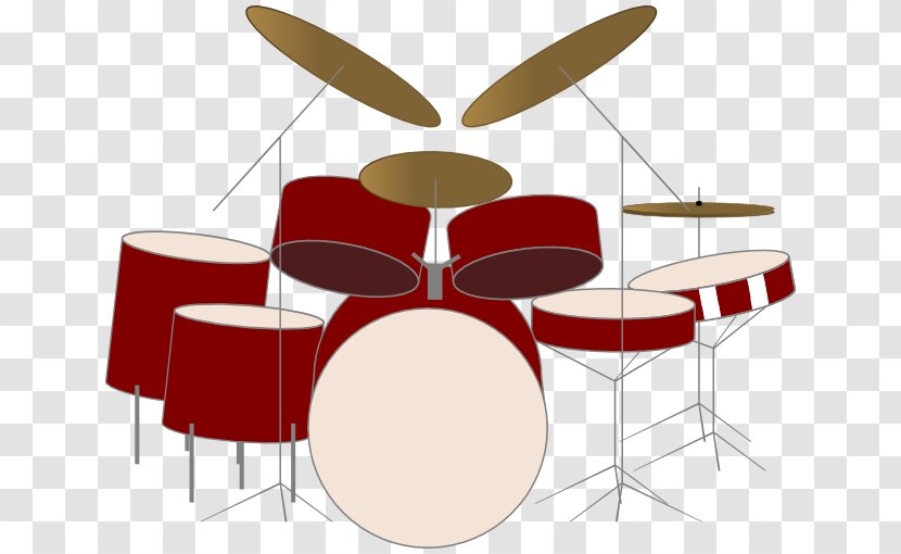 Drums Musical Instruments - Tree - Kit Vector Transparent PNG