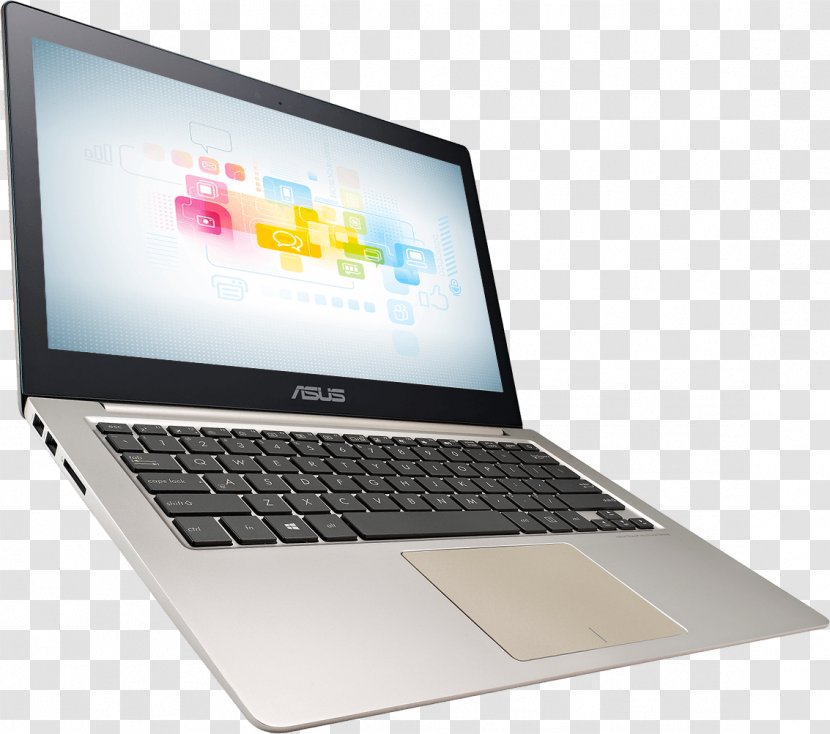 Laptop Intel Core ASUS ZenBook UX303 - Display Device Transparent PNG