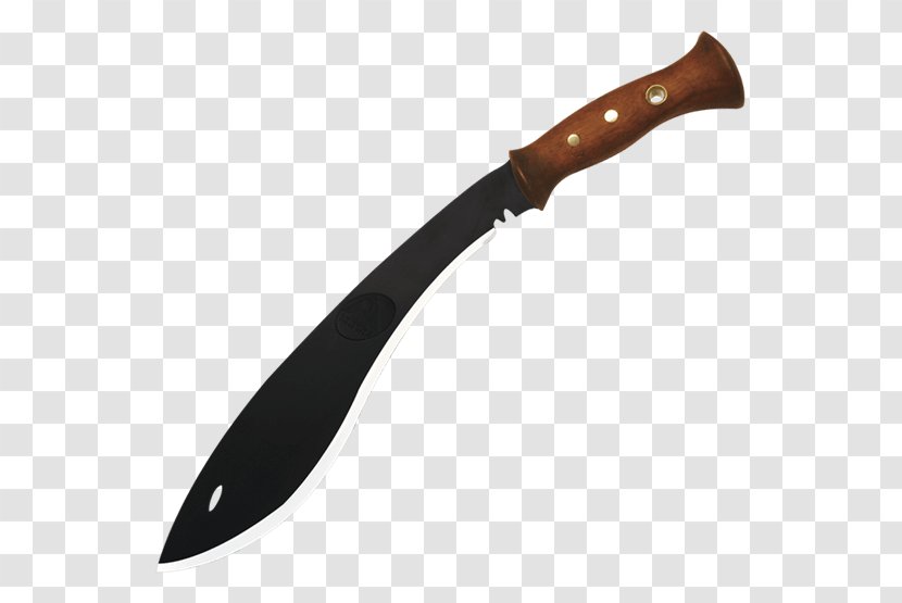 Machete Bowie Knife Hunting & Survival Knives Throwing - Kukri Transparent PNG