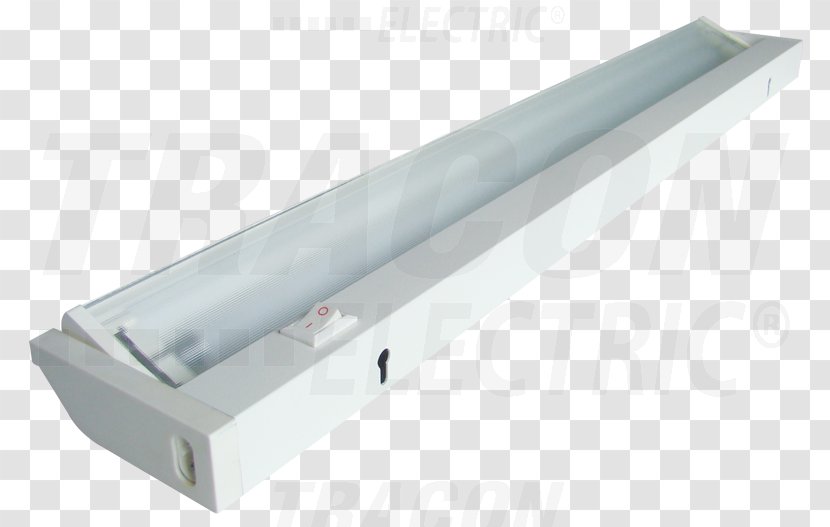 Light Fixture Fluorescent Lamp Lighting Fluorescence - Steel - Reflector Transparent PNG