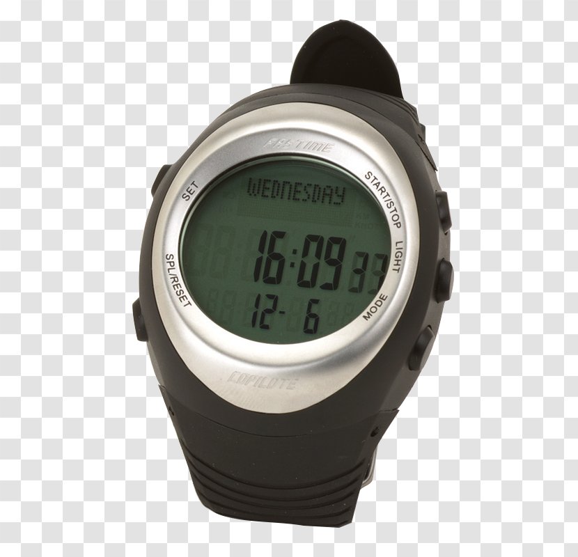 Stopwatch Co-driver Chronograph Clock - Watch Accessory Transparent PNG