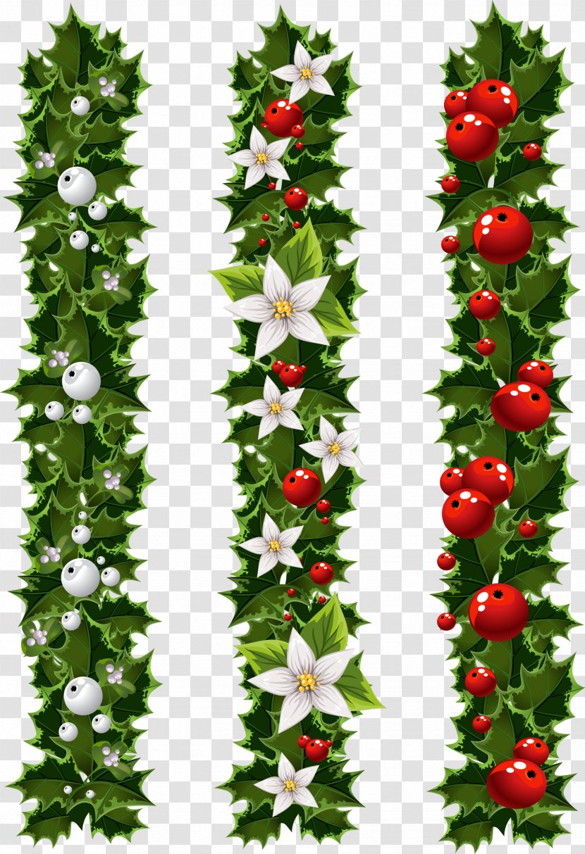 Christmas Garland Stock Photography Illustration - Wreath - Brush Transparent PNG