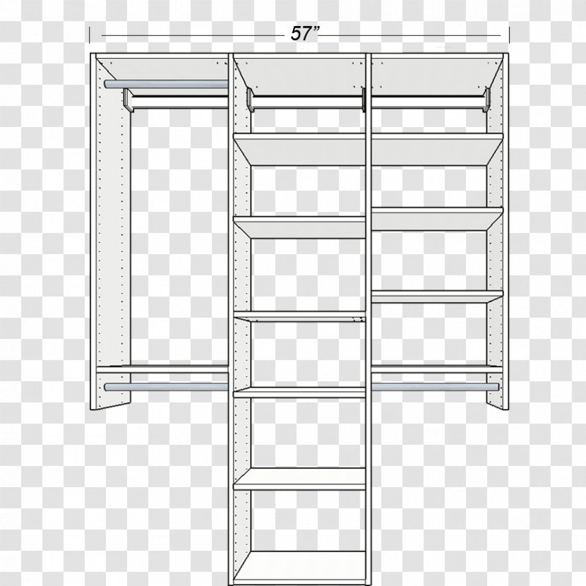 Furniture Window Angle - Closet Transparent PNG