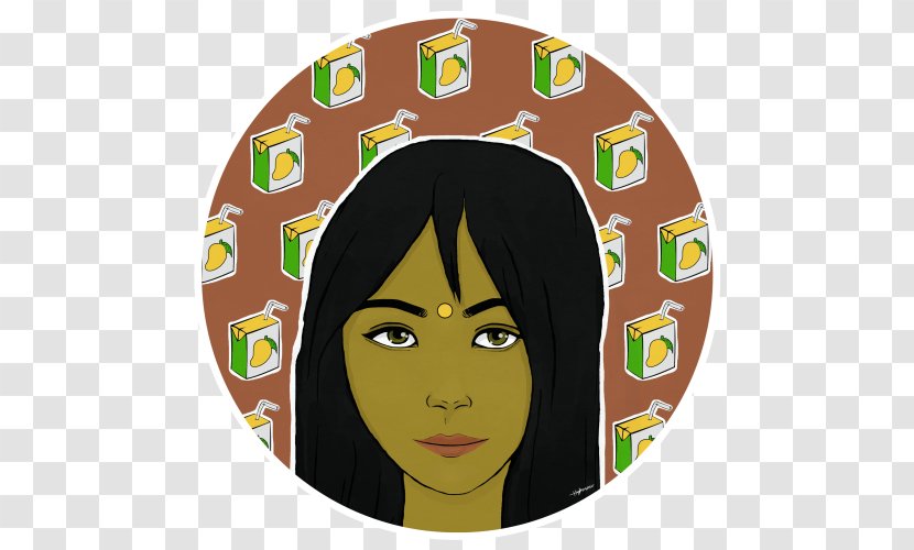 Character Animated Cartoon - Smile - Mango Juice Transparent PNG
