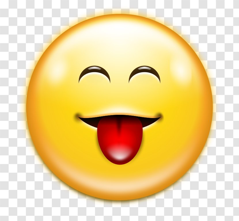 Smiley Joke Oxygen Project - Apple Icon Image Format - Face With Tongue Out Transparent PNG