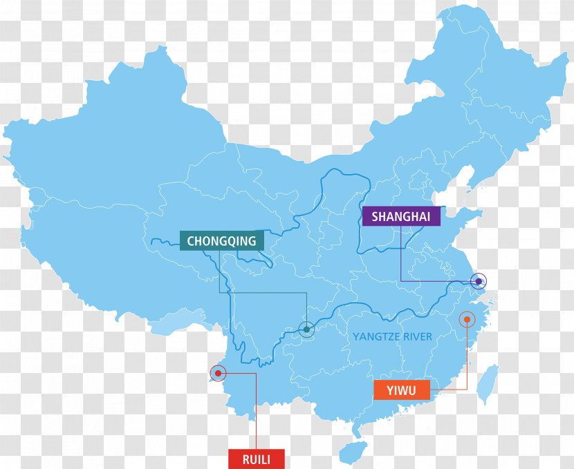 Nanjing Guizhou Shanghai Jiangyan District Provinces Of China - Blank Map - PLACES Transparent PNG