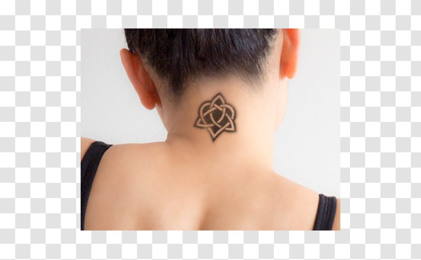 Tattoo Celtic Knot Neck Art Earring - Com - Eye Transparent PNG