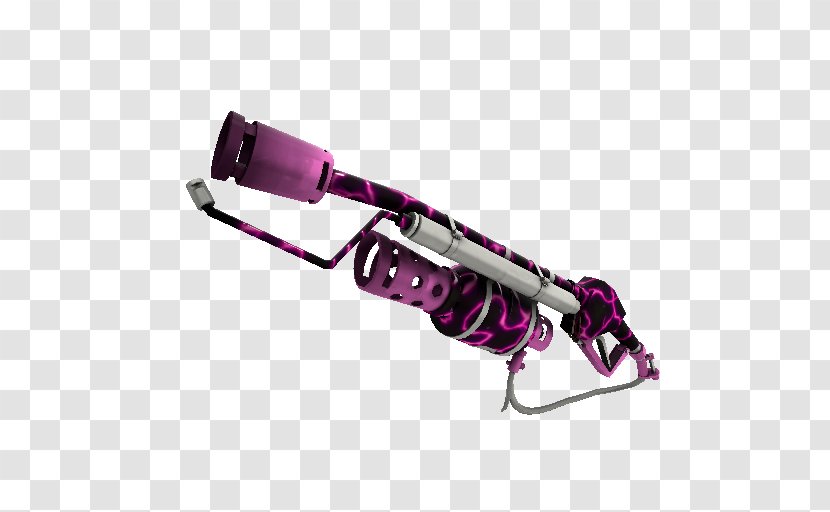 Team Fortress 2 Counter-Strike: Global Offensive Flamethrower Dota - Magenta - Weapon Transparent PNG
