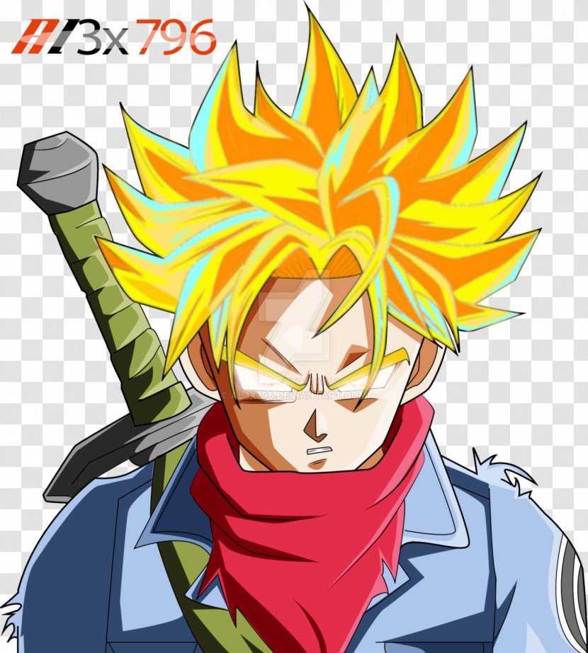 Trunks Goku Gohan Vegeta Cell - Frame Transparent PNG