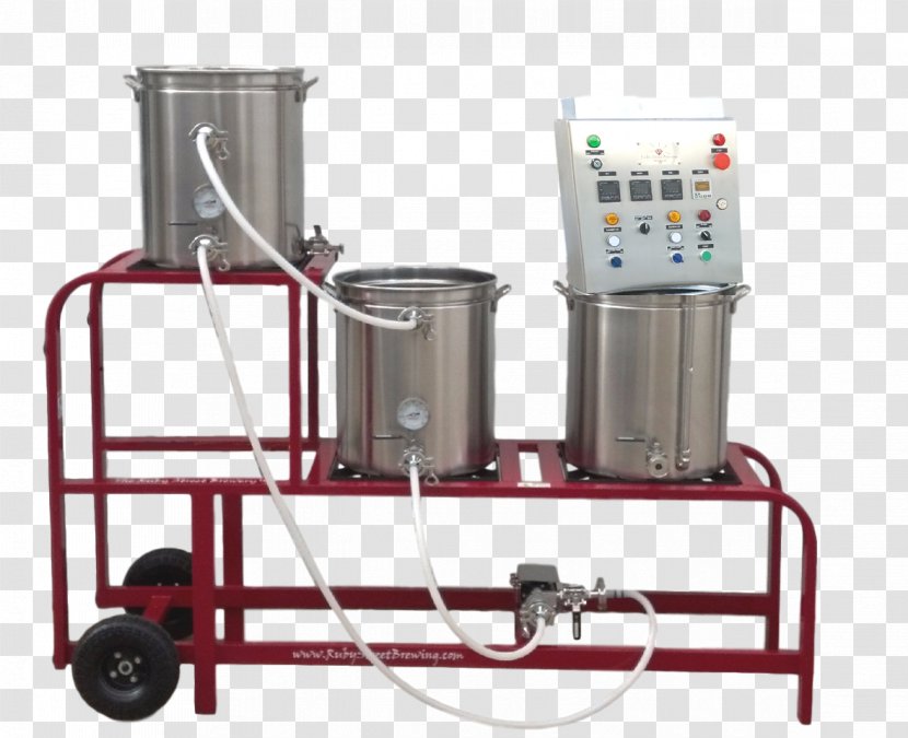 The Ruby Street Brewery Beer Brewing Grains & Malts Gallon - Machine Transparent PNG