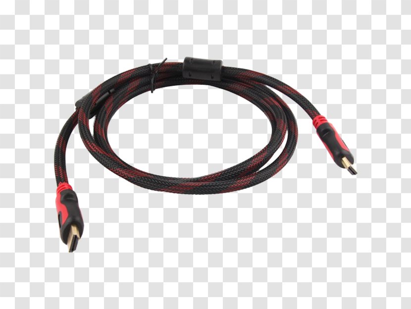 Coaxial Cable HDMI Speaker Wire Electrical Component Video - Connector - Eletro Transparent PNG
