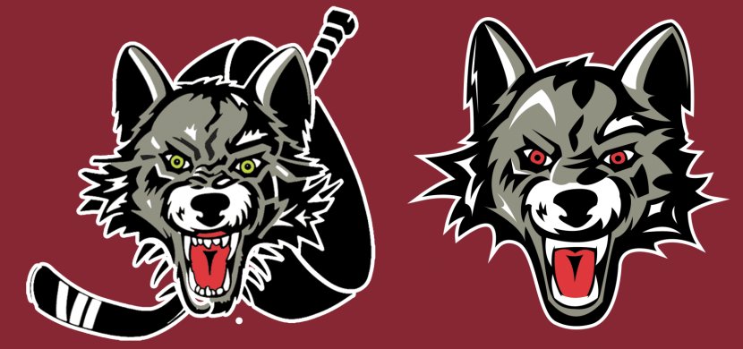 Allstate Arena Chicago Wolves Rockford IceHogs Cleveland Monsters Vegas Golden Knights - Logo - Cliparts Transparent PNG