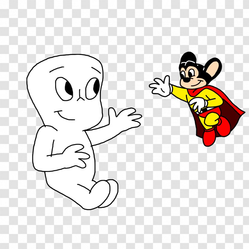 Casper Mighty Mouse Cartoon Baby Huey Comics Transparent PNG