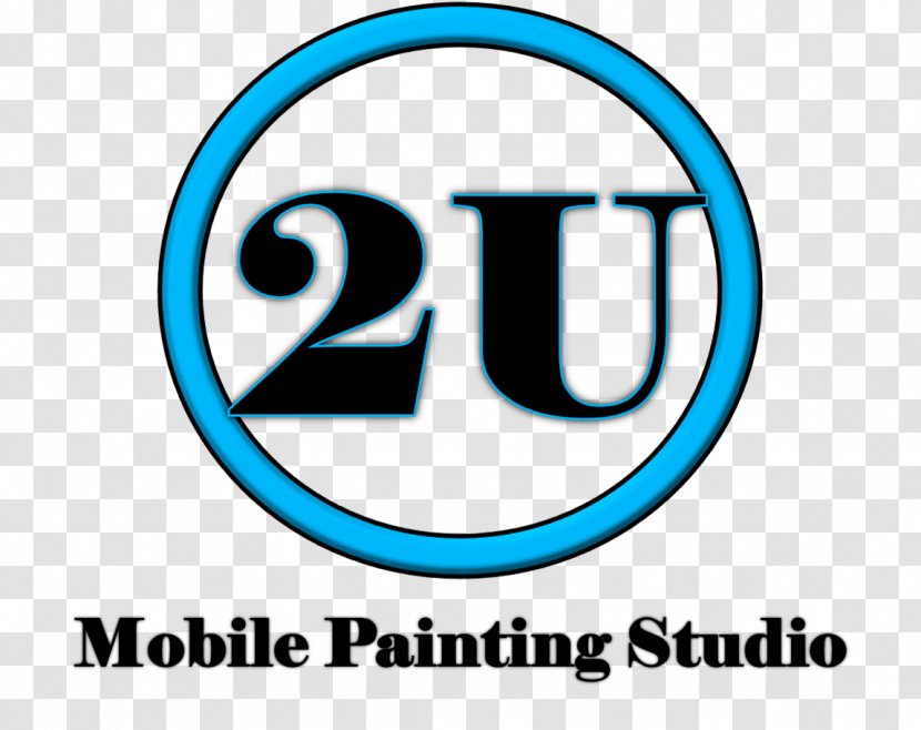 2U Mobile Painting Studio Logo Canvas Party - Brand Transparent PNG