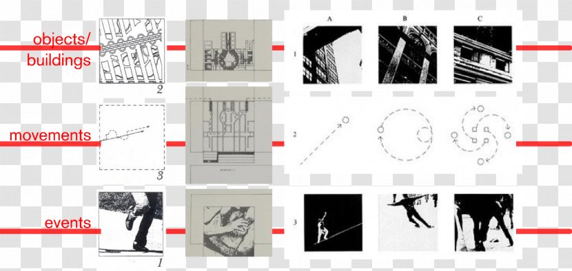 The Manhattan Transcripts Architecture Drawing - Shoe - Movement Elements Transparent PNG
