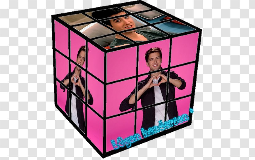 Rubik's Cube Pink M Google Play - Cubo Transparent PNG