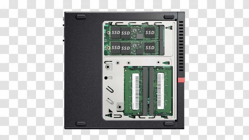 Lenovo ThinkCentre M710 Tiny PC Core 4GB I7 7700T Desktop Computers - Computer Component Transparent PNG