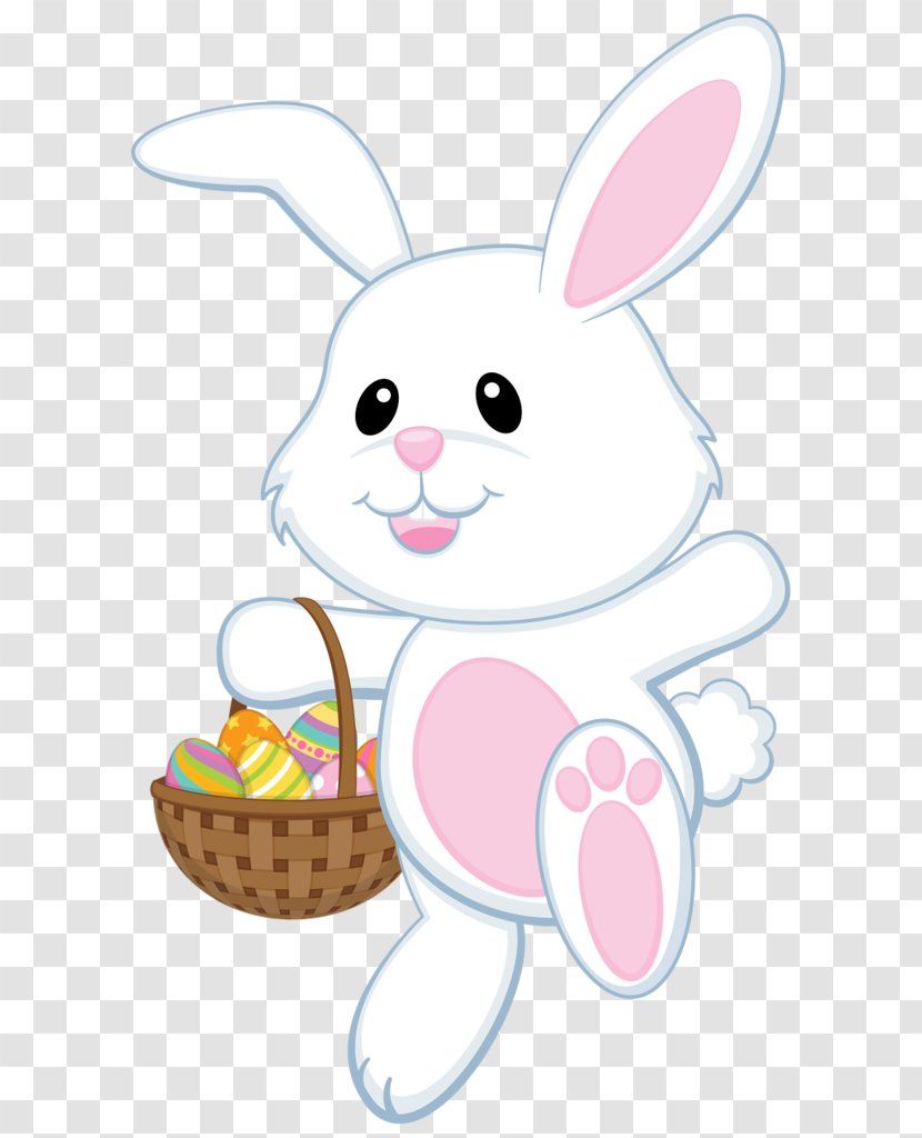 Easter Bunny Domestic Rabbit Clip Art - Egg - Watercolor Transparent PNG
