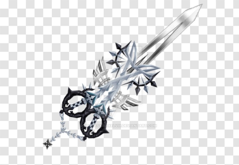 Kingdom Hearts II Birth By Sleep Hearts: Chain Of Memories 358/2 Days Roxas - Body Jewelry - Ultima Weapon Transparent PNG