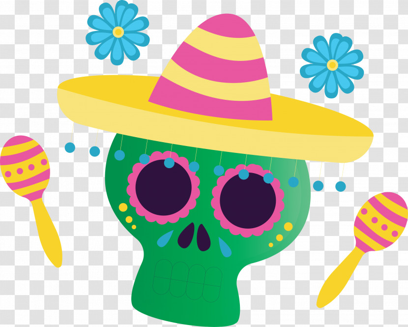 Day Of The Dead Día De Muertos Mexico Transparent PNG