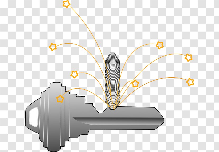 Key Cutting Clip Art - Diagram - Sparks Transparent PNG