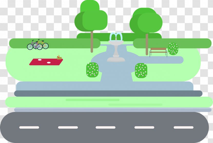 Park City Of London Open Space Reserve - Fountain - Road Transparent PNG