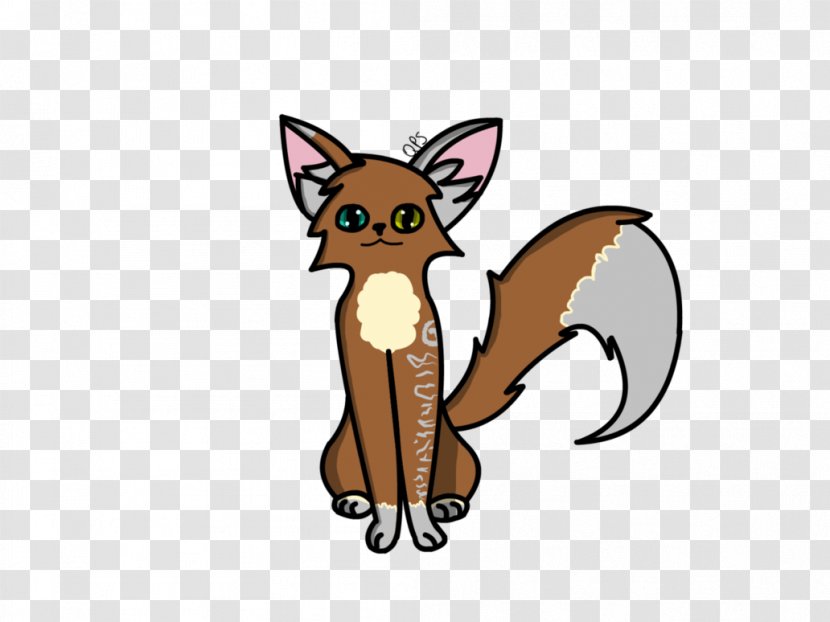 Whiskers Red Fox Cat Character Clip Art Transparent PNG