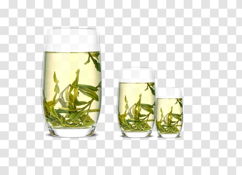 Longjing Tea Green Xinyang Maojian Junshan Yinzhen - Old Fashioned Glass - Cup Transparent PNG