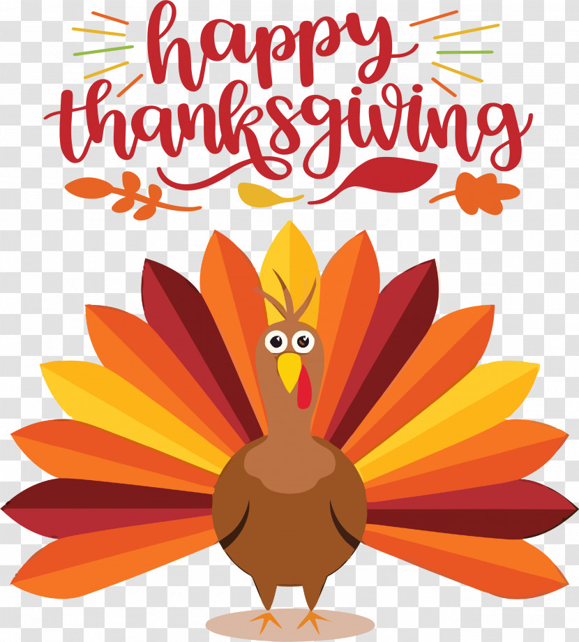 Happy Thanksgiving Turkey Transparent PNG