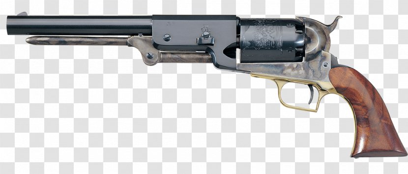 Revolver Trigger Gun Barrel Firearm Ammunition - Colt Pocket Percussion Revolvers Transparent PNG