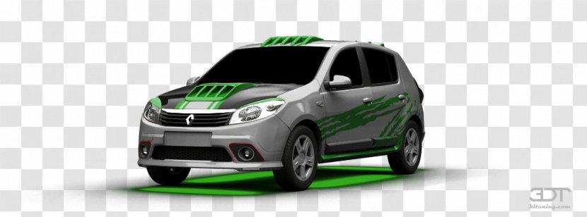 Bumper City Car Window Compact - Family - Renault Sandero Transparent PNG